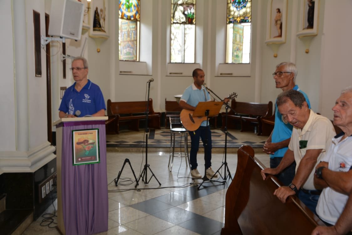 Portal Caparaó Retiro dos coordenadores do Terço dos homens é